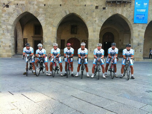 La Squadra Arca 2011, terza classificata alla Tris del Lario 2012